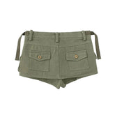 Pockets Short Skirt